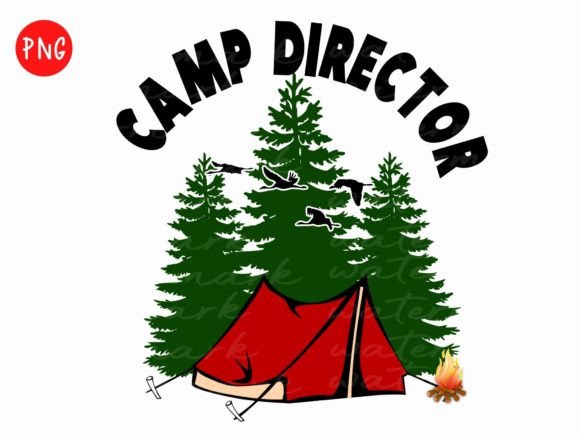 Camp Director Png: A Retro Design Review for Embroidery