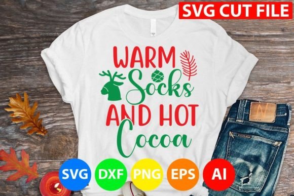 Review: Warm Socks and Hot Cocoa Svg for Stitching