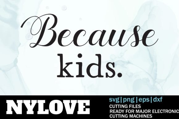 Reviewing Because Kids Svg, Mom Life Svg for Real Embroidery