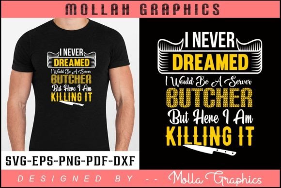 Reviewing the Butcher Funny Typography Design for Embroidery