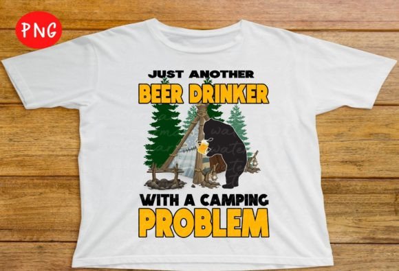 Reviewing the Camping Beer Drinker PNG for Embroidery