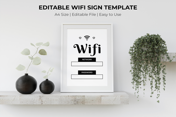Reviewing the Wifi Sign Poster Template for Stitchers